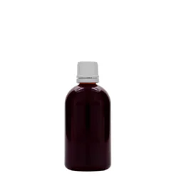 100 ml bottiglia medica in PET 'Easy Living', plastica, bocca: DIN 18