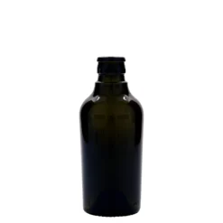 250 ml Bottiglia per aceto/olio 'Oleum', vetro, verde antico, bocca: DOP