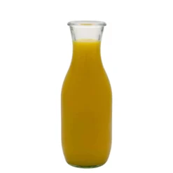 1.000 ml bottiglia per succo WECK #, bocca: bordo tondo