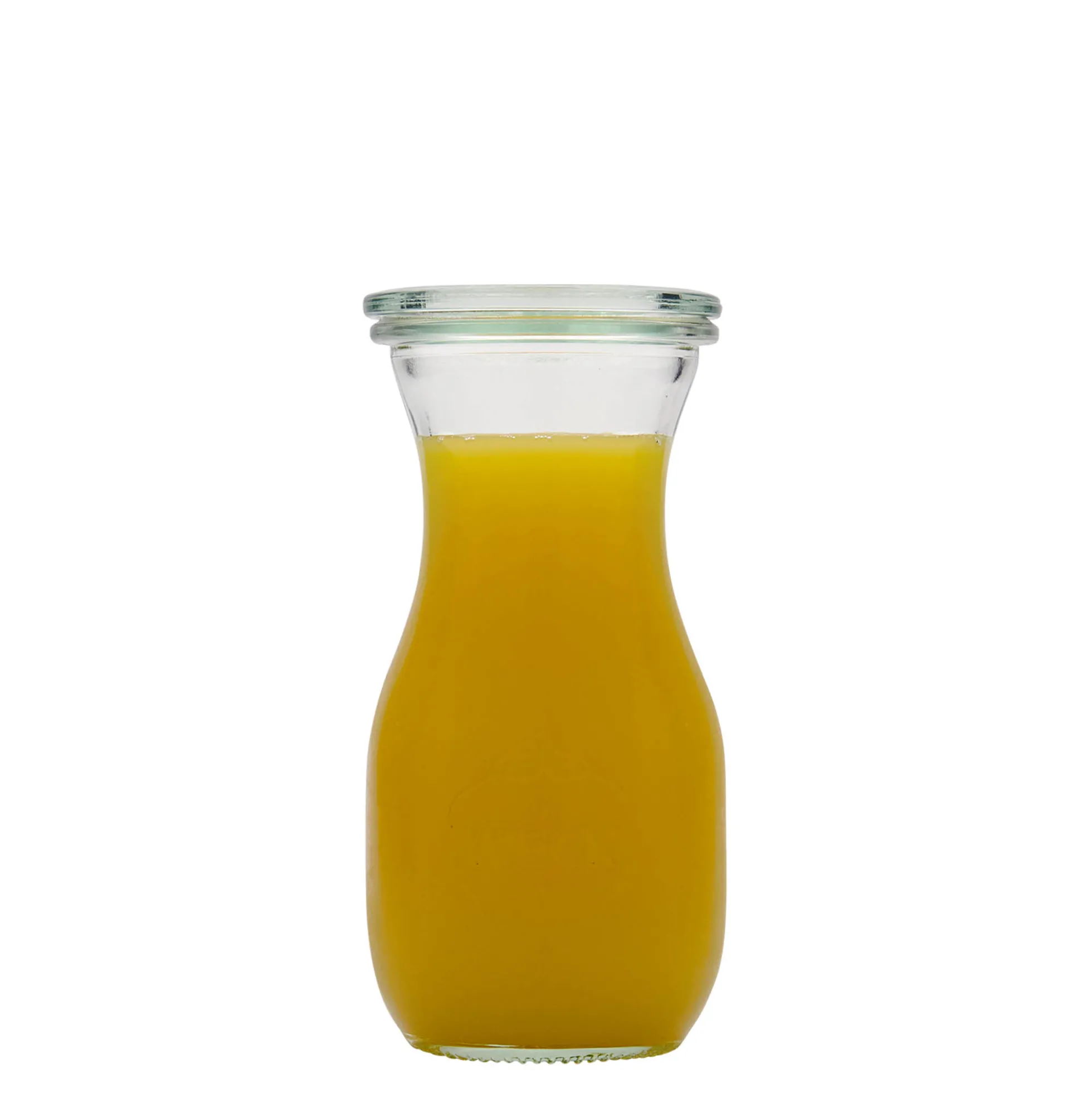 250 ml bottiglia per succo WECK, bocca: bordo tondo