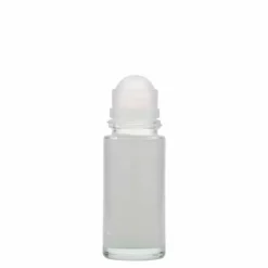 50 ml bottiglia roll-on, vetro, bocca: chiusura a vite