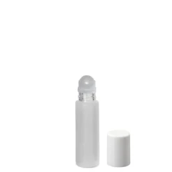 10 ml bottiglia roll-on, vetro, ghiacciato, bocca: chiusura a vite