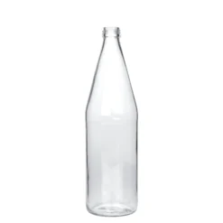 750 ml bottiglia universale a forma di carota, vetro, bocca: PP 28