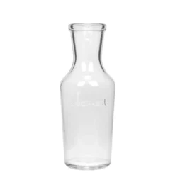 1.000 ml caraffa di vetro 'Lock-Eat', bocca: chiusura a molla con gancio in filo metallico