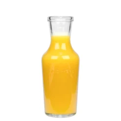 1.000 ml caraffa di vetro 'Lock-Eat', bocca: chiusura a molla con gancio in filo metallico