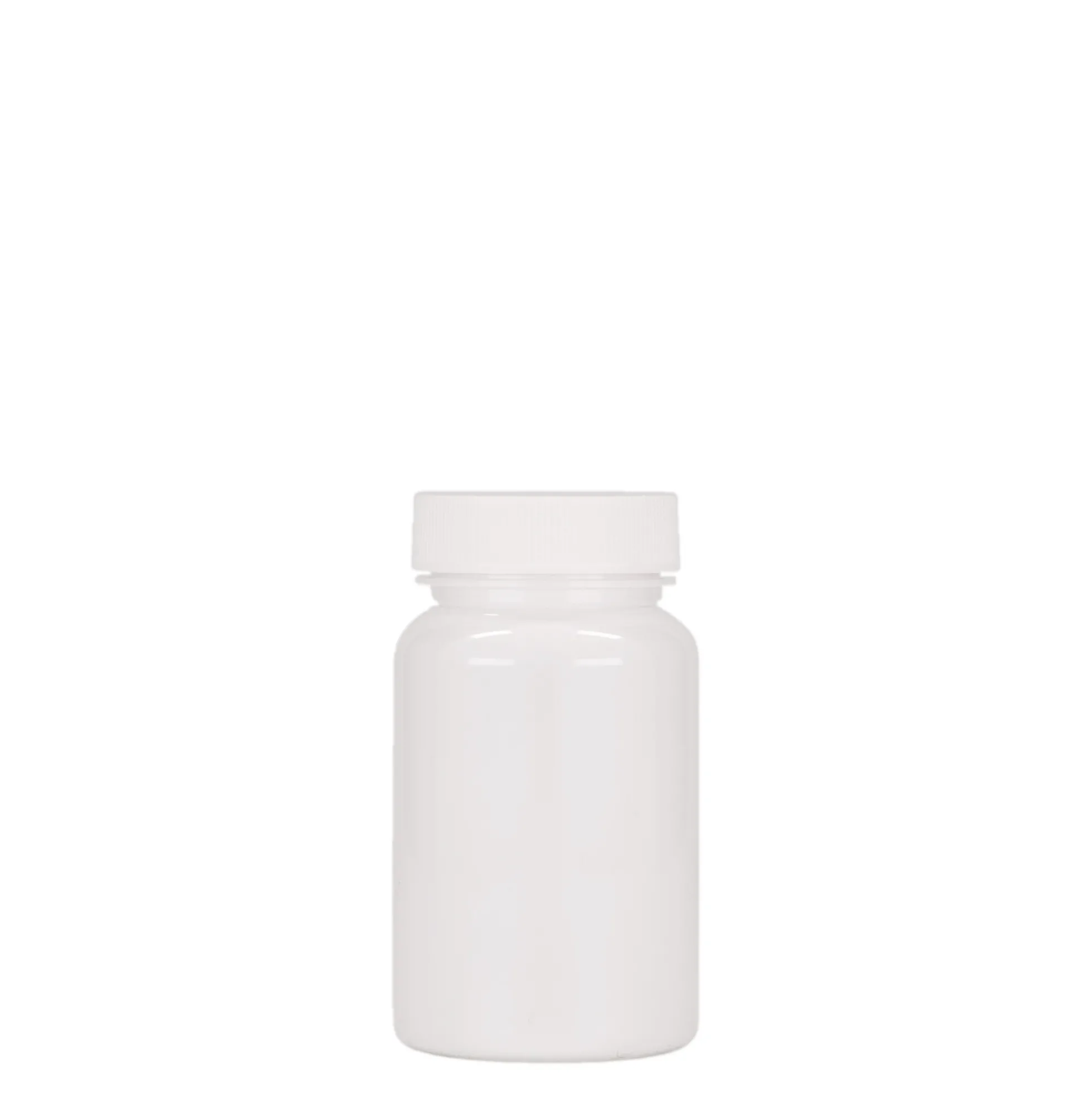 75 ml contenitore PET, plastica, bianco, bocca: 38/400