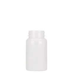 100 ml contenitore PET, plastica, bianco, bocca: 38/400