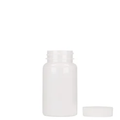 100 ml contenitore PET, plastica, bianco, bocca: 38/400