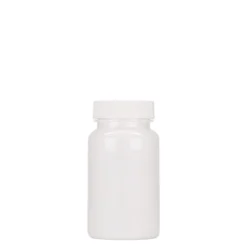 100 ml contenitore PET, plastica, bianco, bocca: 38/400