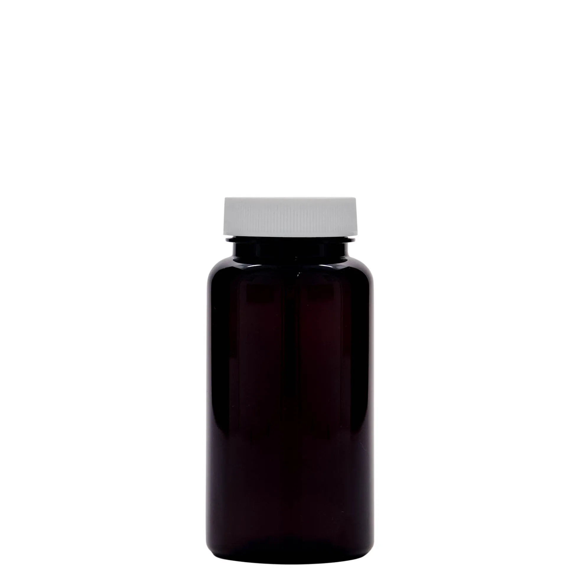 150 ml contenitore PET, plastica, marrone, bocca: 38/400