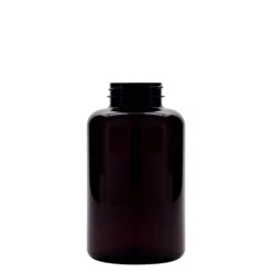 500 ml contenitore PET, plastica, marrone, bocca: 45/400