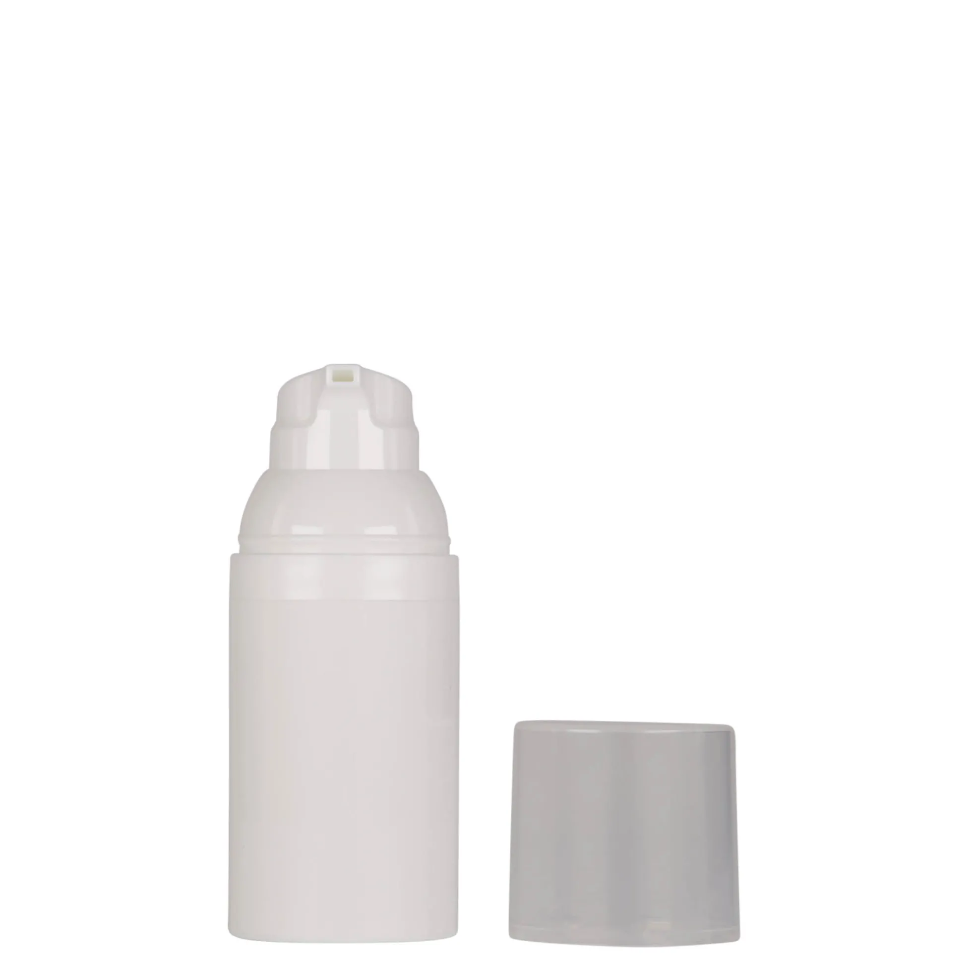 30 ml Dispenser Airless 'Mezzo', plastica PP, bianco
