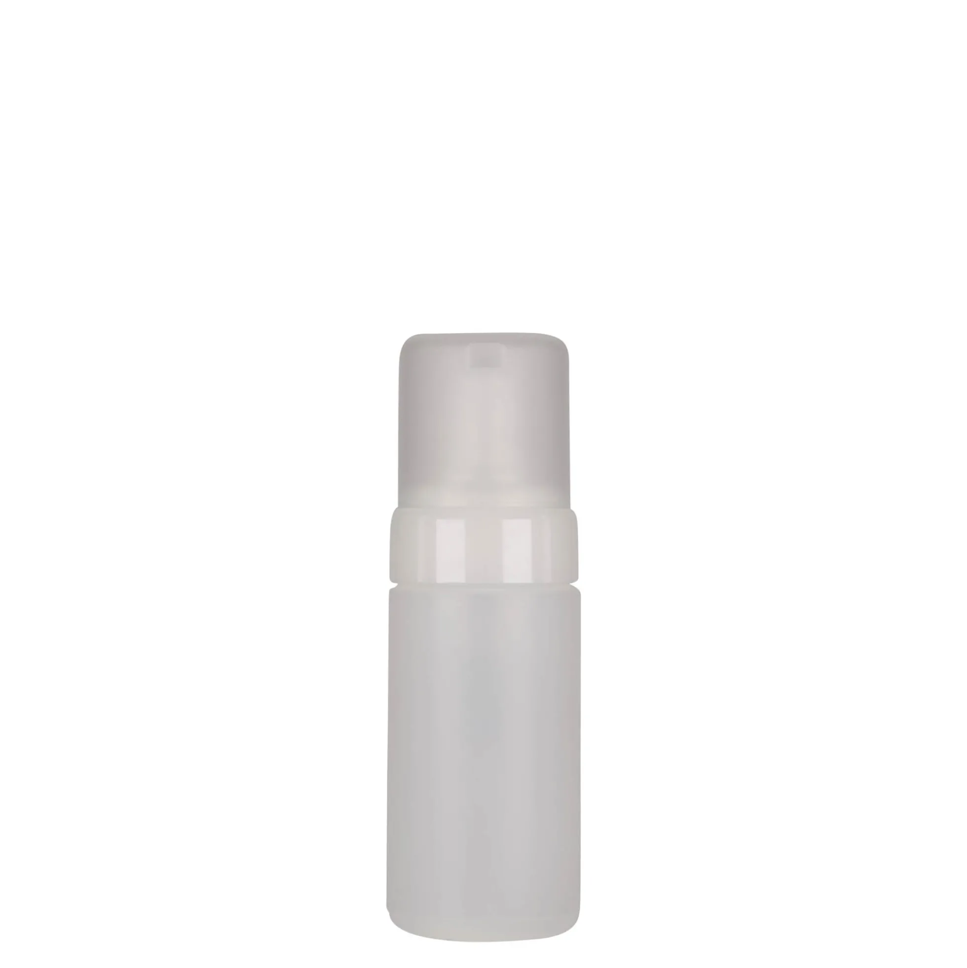100 ml flacone dosatore 'Foamer', plastica PE, naturale, bocca: chiusura a vite