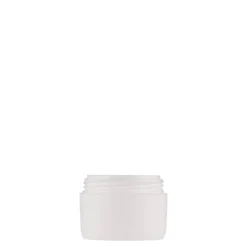 10 ml flacone in plastica 'Antonella', PP, bianco, bocca: chiusura a vite