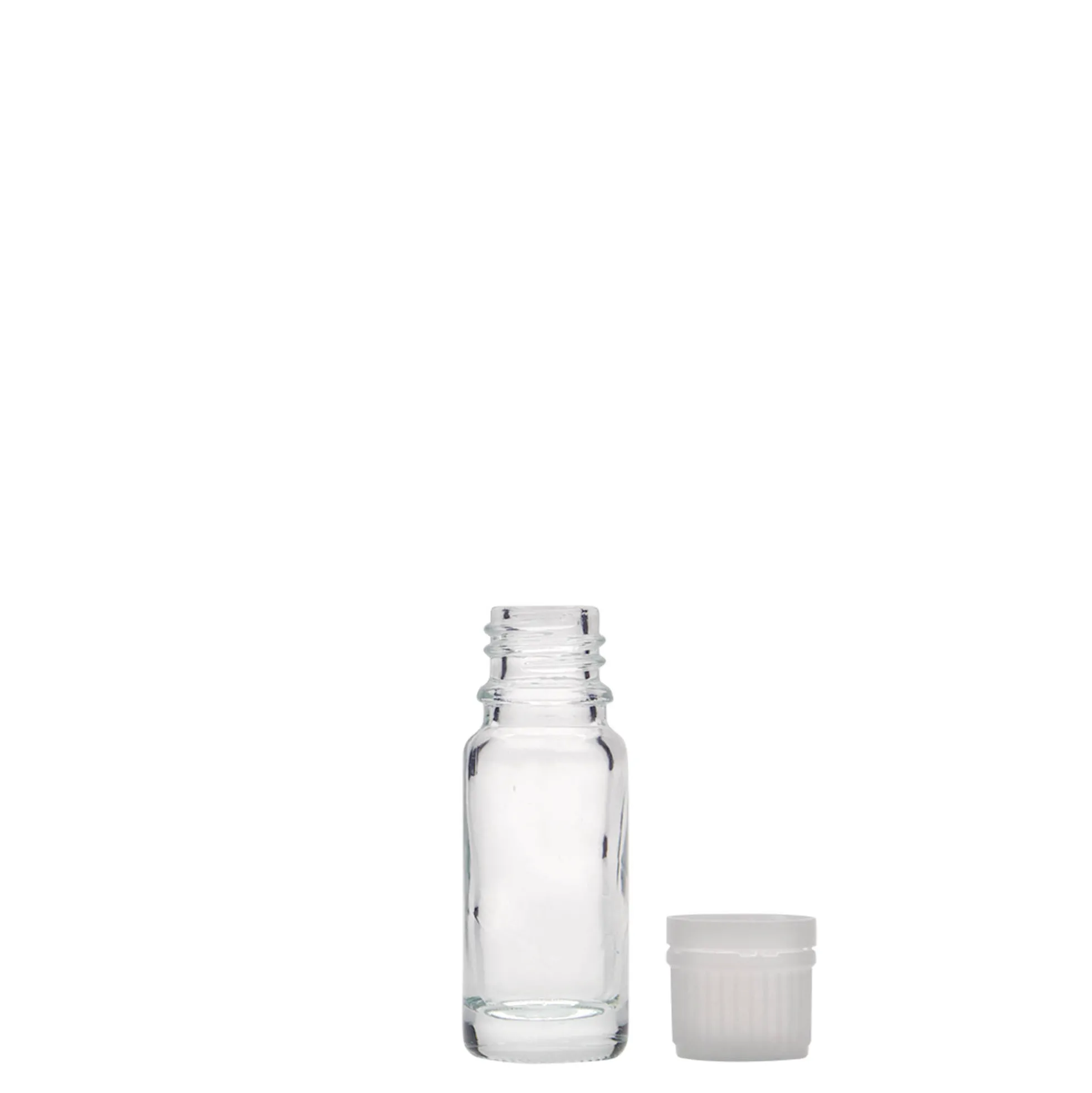 10 ml flacone medicinale, vetro, bocca: DIN 18