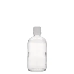 100 ml flacone medico, vetro, bocca: DIN 18