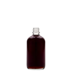 100 ml flacone medico, vetro, bocca: DIN 18