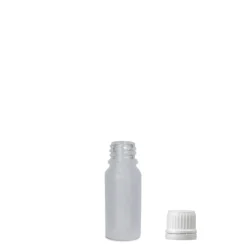 10 ml flacone medico, vetro, ghiacciato, bocca: DIN 18