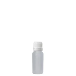 10 ml flacone medico, vetro, ghiacciato, bocca: DIN 18