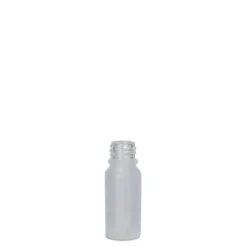 10 ml flacone medico, vetro, ghiacciato, bocca: DIN 18