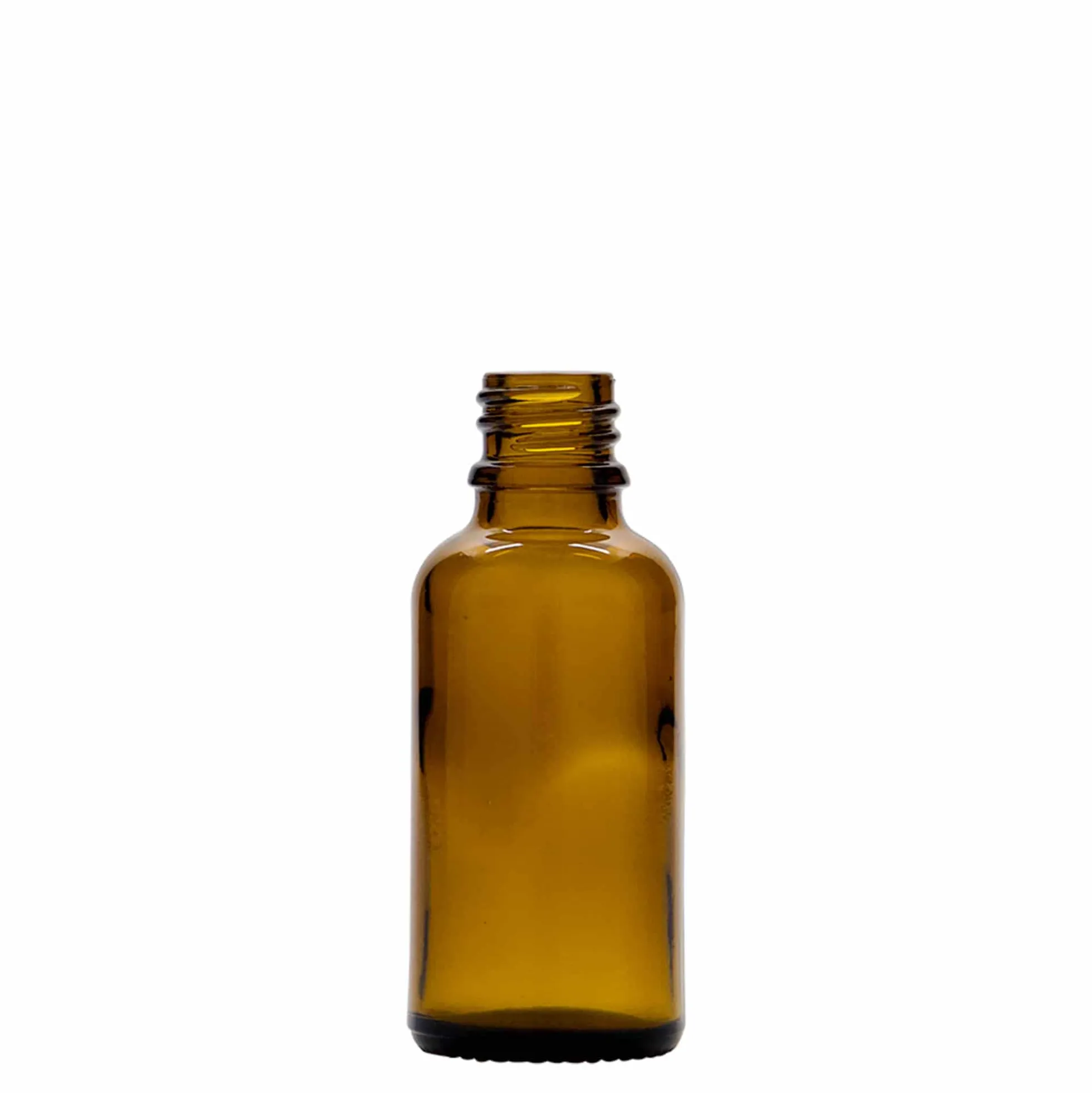 30 ml flacone spray medicina, vetro, marrone, bocca: DIN 18