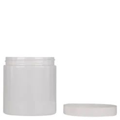 250 ml lattina in PET 'Isabella', bianca, bocca: 70/400