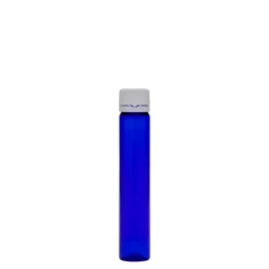 25 ml tubicino in PET, plastica, blu reale, bocca: chiusura a vite