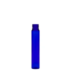 25 ml tubicino in PET, plastica, blu reale, bocca: chiusura a vite