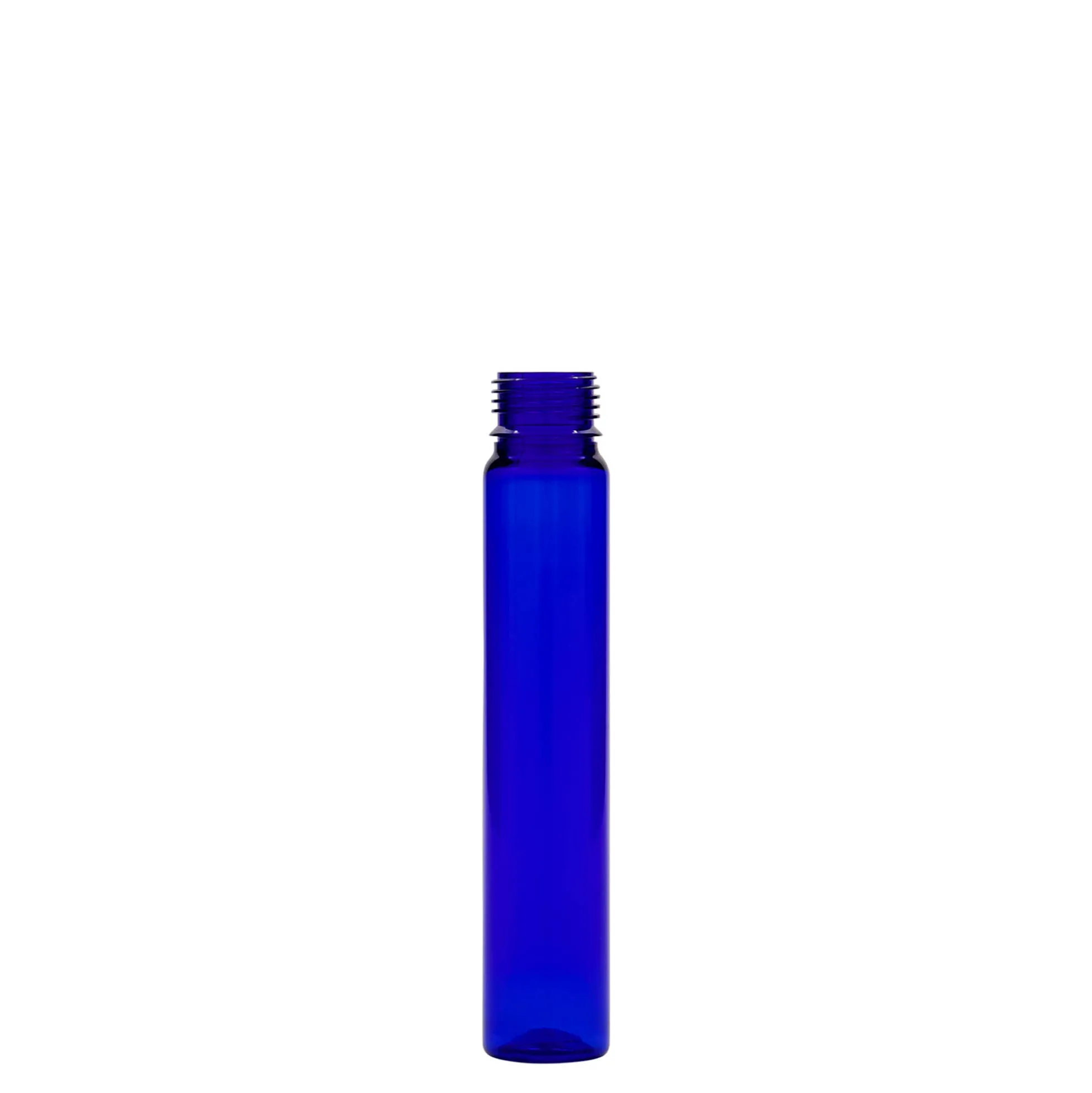 25 ml tubicino in PET, plastica, blu reale, bocca: chiusura a vite