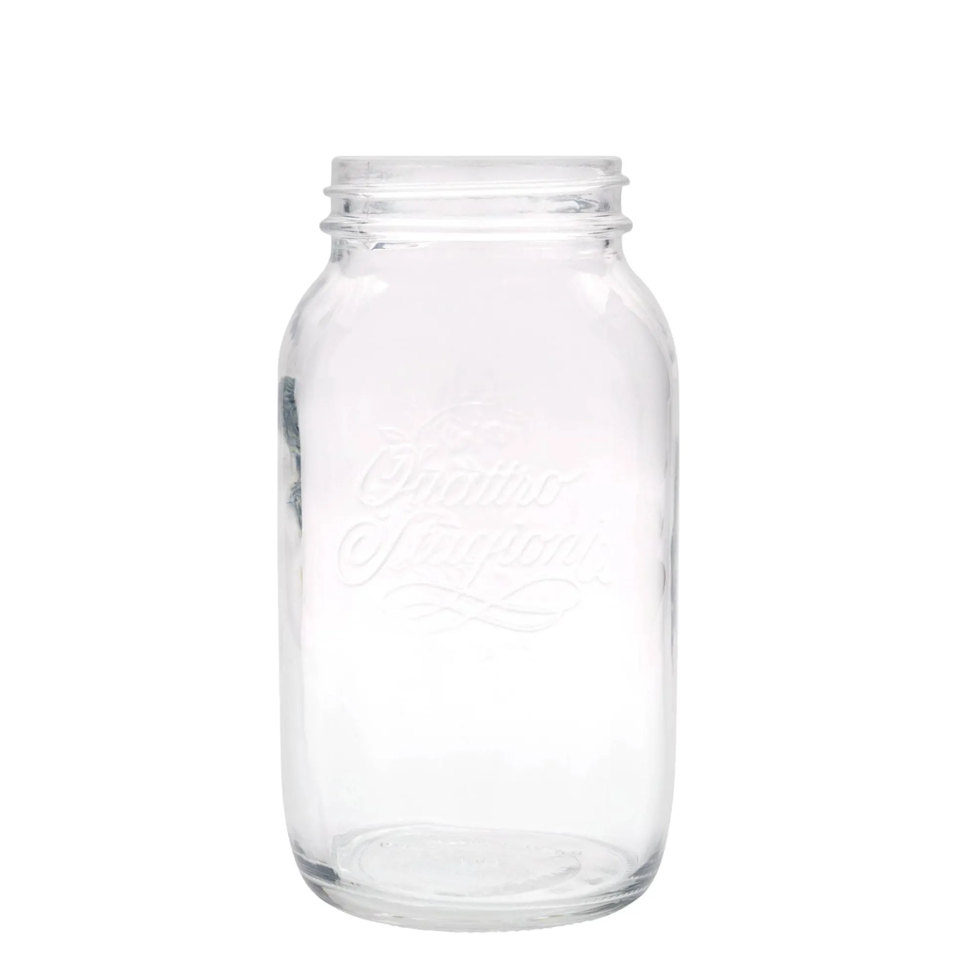 1.500 ml vaso di vetro 'Quattro Stagioni', apertura: chiusura a vite