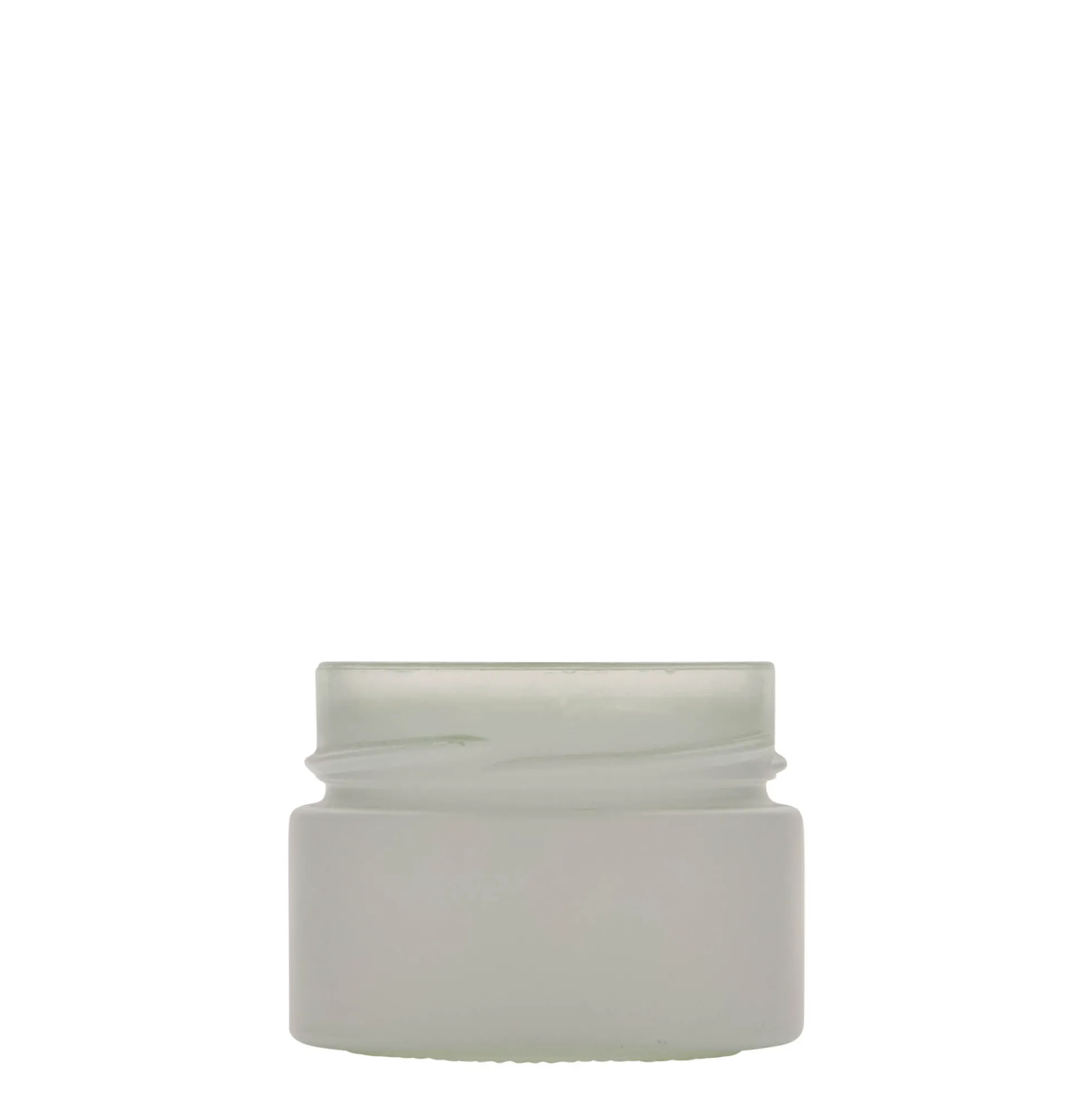 130 ml vaso rotondo 'Aurora', bianco, bocca: Deep-Twist-Off (DTO 66)