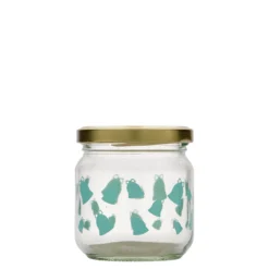 212 ml vaso rotondo, motivo: campanello, bocca: Twist-Off (TO 66)