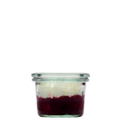 80 ml vaso WECK a bocca larga, bordo arrotondato