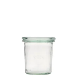 140 ml vaso WECK a bocca larga, bordo tondo