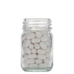 50 ml Vetro a collo largo, bocca: DIN 40