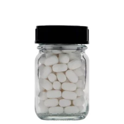 50 ml Vetro a collo largo, bocca: DIN 40