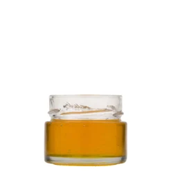 106 ml Vetro rotondo 'Albatros', Bocca: Extra-Deep-Twist-Off (EDTO 70)