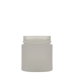 220 ml Vetro rotondo 'Aurora', bianco, bocca: Deep-Twist-Off (DTO 66)