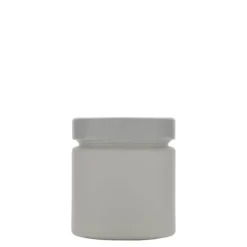 220 ml Vetro rotondo 'Aurora', bianco, bocca: Deep-Twist-Off (DTO 66)