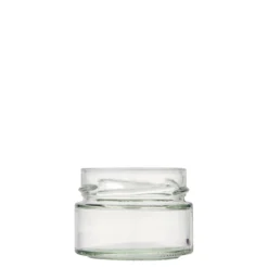 130 ml Vetro rotondo 'Aurora', bocca: Deep-Twist-Off (DTO 66)