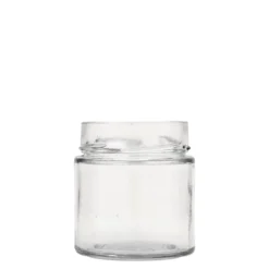 212 ml Vetro rotondo 'Balu', Bocca: Extra-Deep-Twist-Off (EDTO 70)