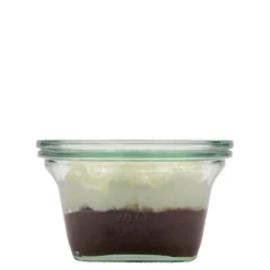 290 ml WECK-Quadroglas, quadrato, bocca: bordo arrotondato