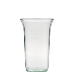 795 ml WECK-Quadroglas, quadrato, bocca: bordo tondo