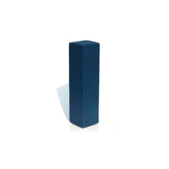 Scatola regalo 'Welle', rettangolare, cartone, blu