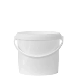 Secchio da 5 l, plastica PP, bianco