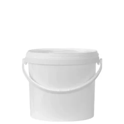Secchio da 5 l, plastica PP, bianco