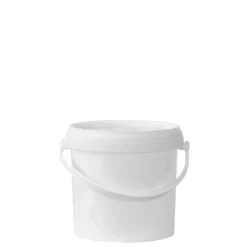 Secchio da 2,5 l, plastica PP, bianco
