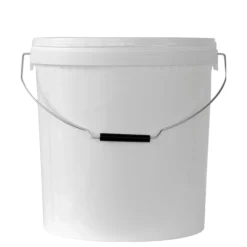 Secchio da 20 l, plastica PP, bianco