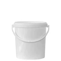 Secchio da 6 l, plastica PP, bianco