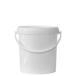Secchio da 6 l, plastica PP, bianco